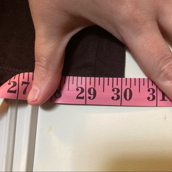 Allen B strapless long maxi dress; colors: brown; size: XL; comfy and stretchy - Picture 5 of 11